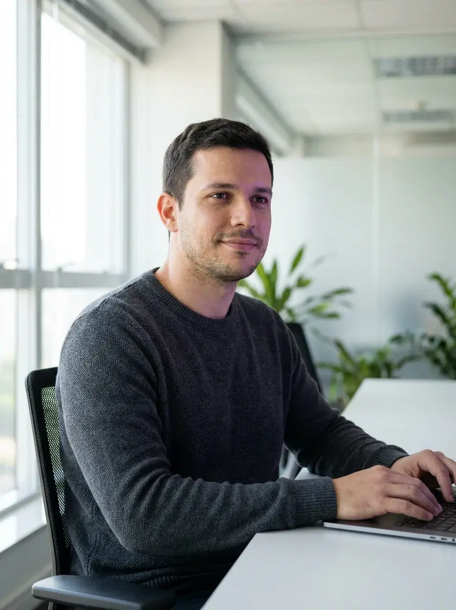 Especialista da Spedy no escritório